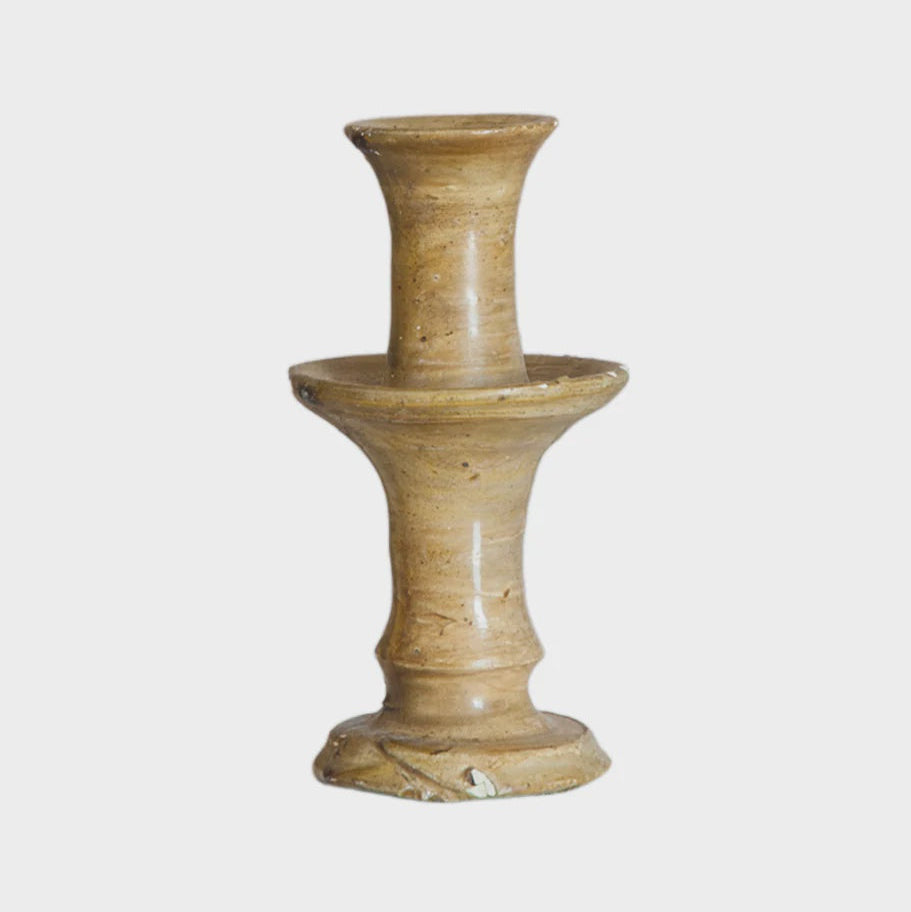 Mustard Candle Holder