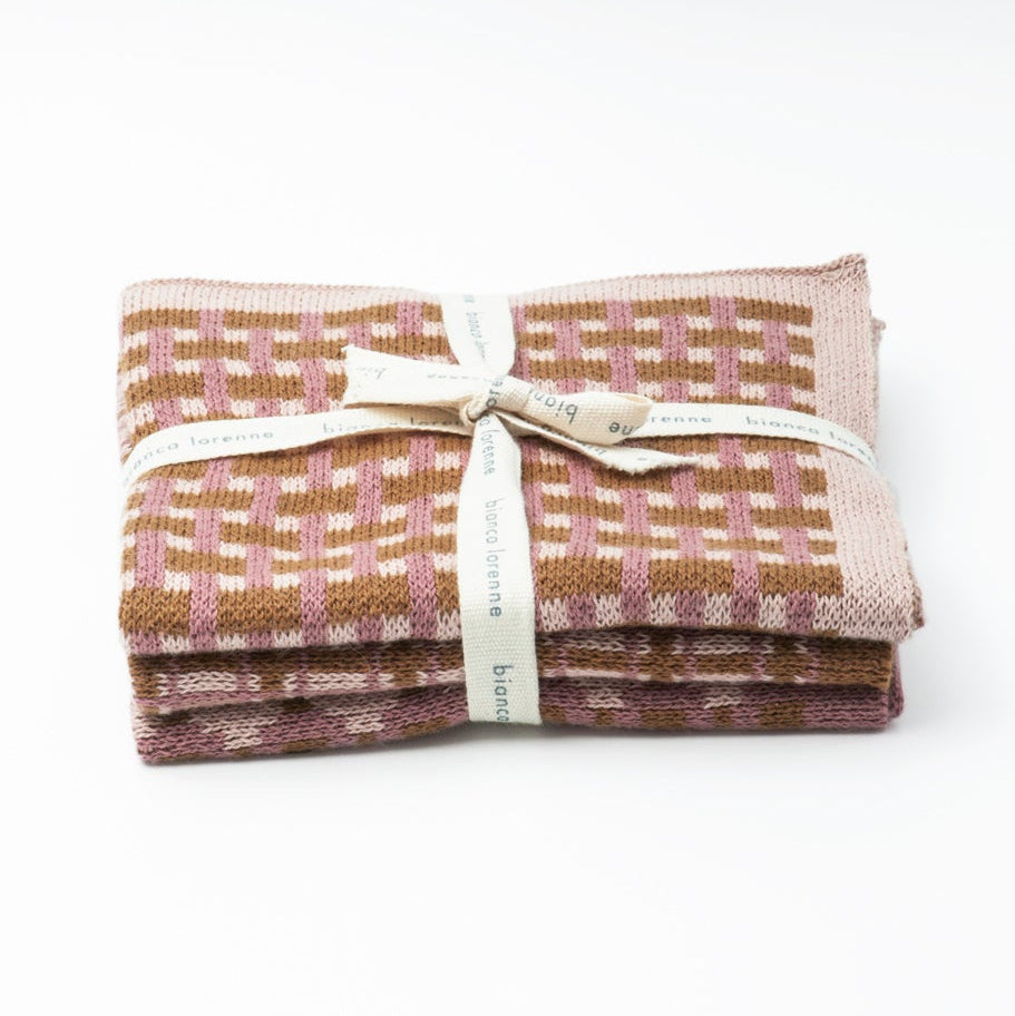 Washcloths- Basento Rose Gold