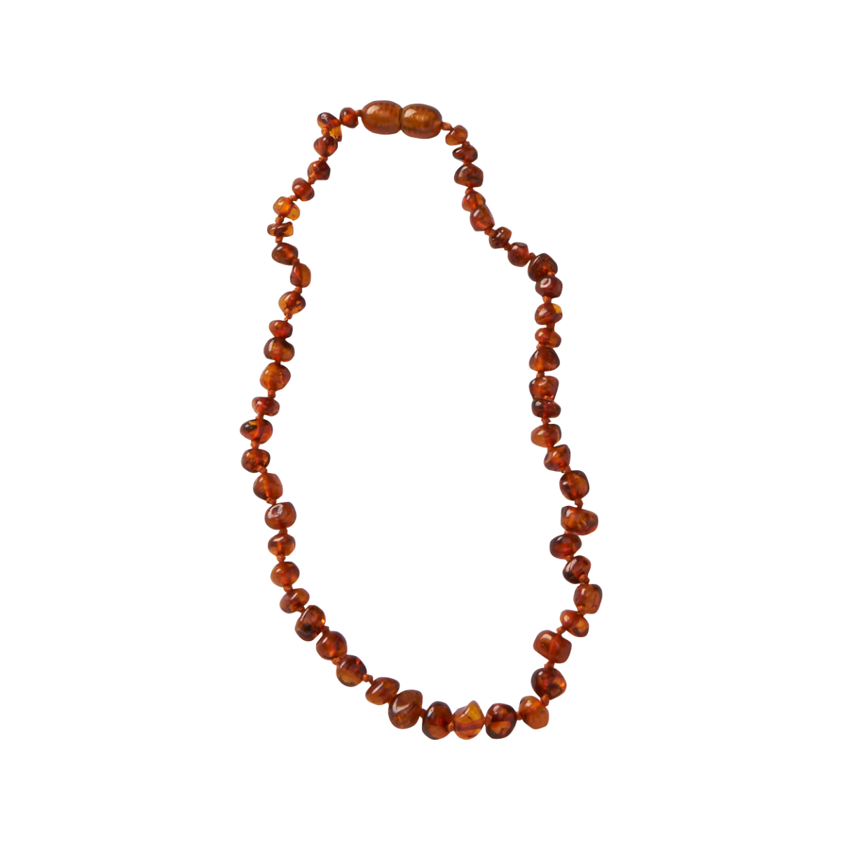 Amber Necklace - Cognac
