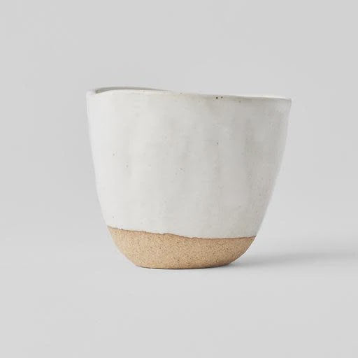 Lopsided Tea Mug  - White