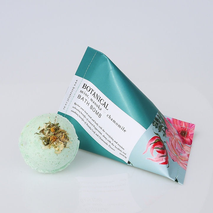 Mint + Manuka & Camomile Bath Bomb