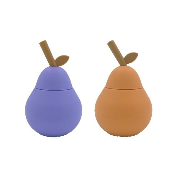 Pear Cup - 2PK - Apricot/Purple