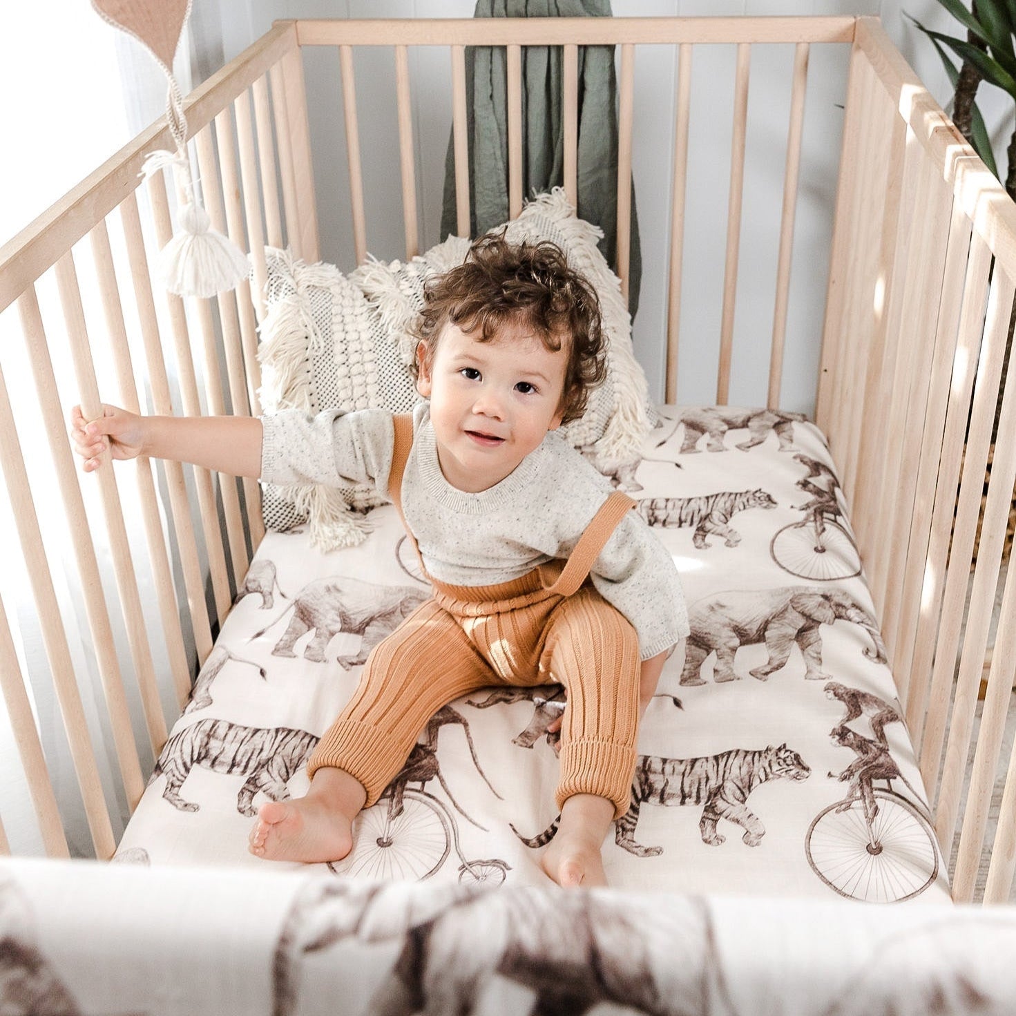 Circus Muslin Sheets