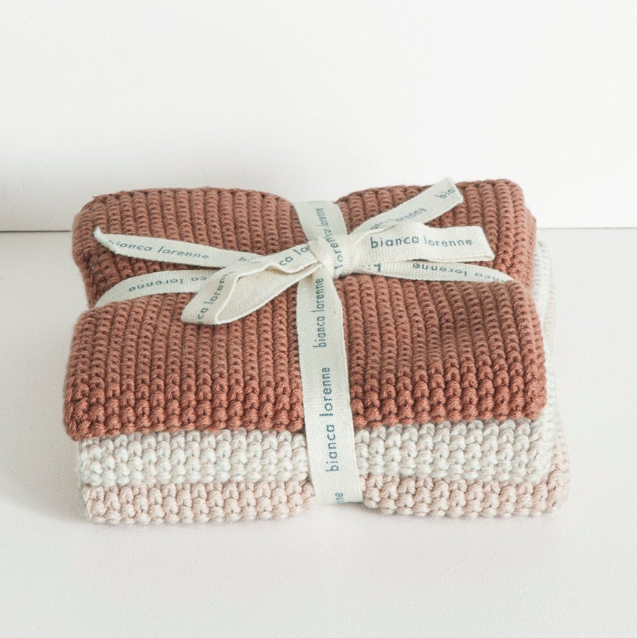 Washcloths - Lavette Vintage Rose