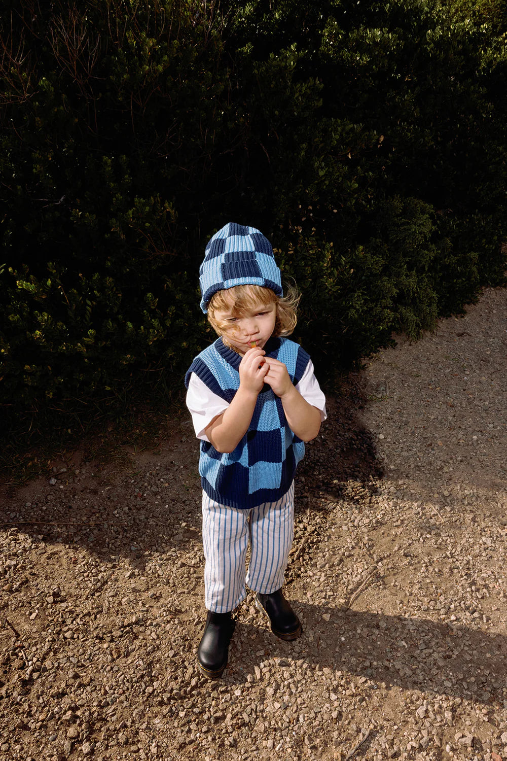Nonno Vest - Light Blue + Dark Blue