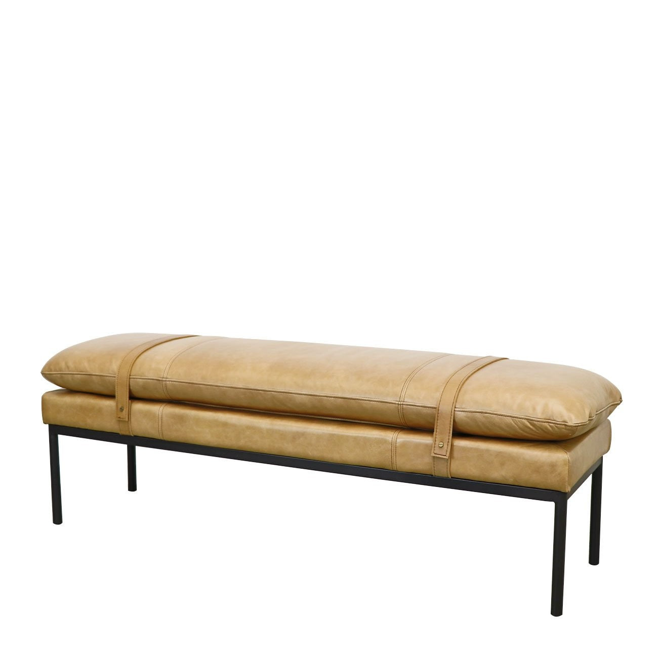 Baxter Leather Ottoman