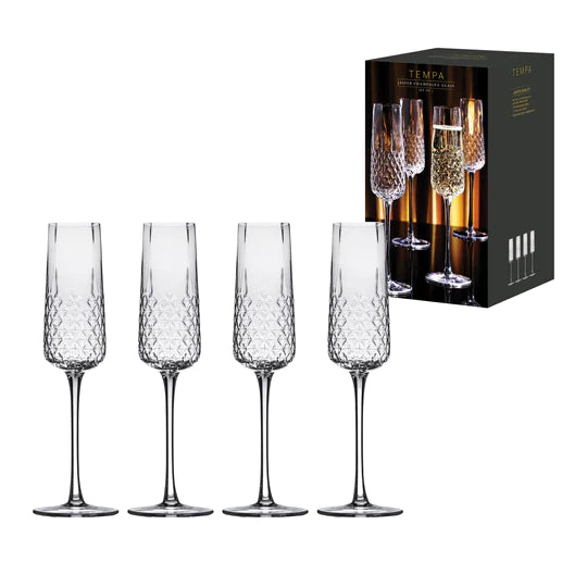 Jasper 4pk Champagne Glass