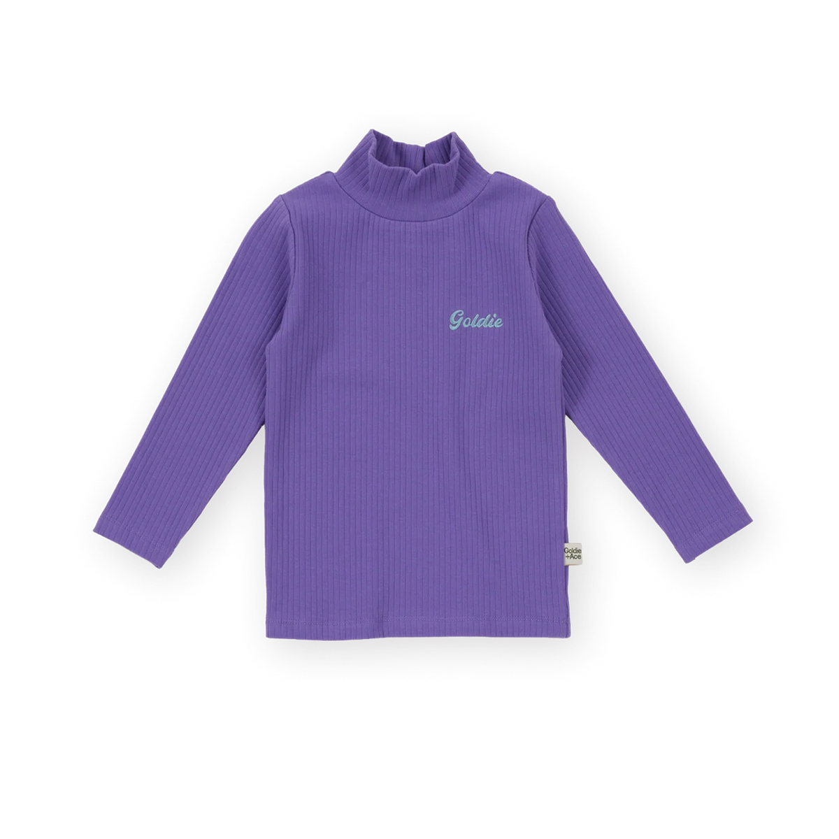 EMBROIDERED RIB SKIVVY GRAPE