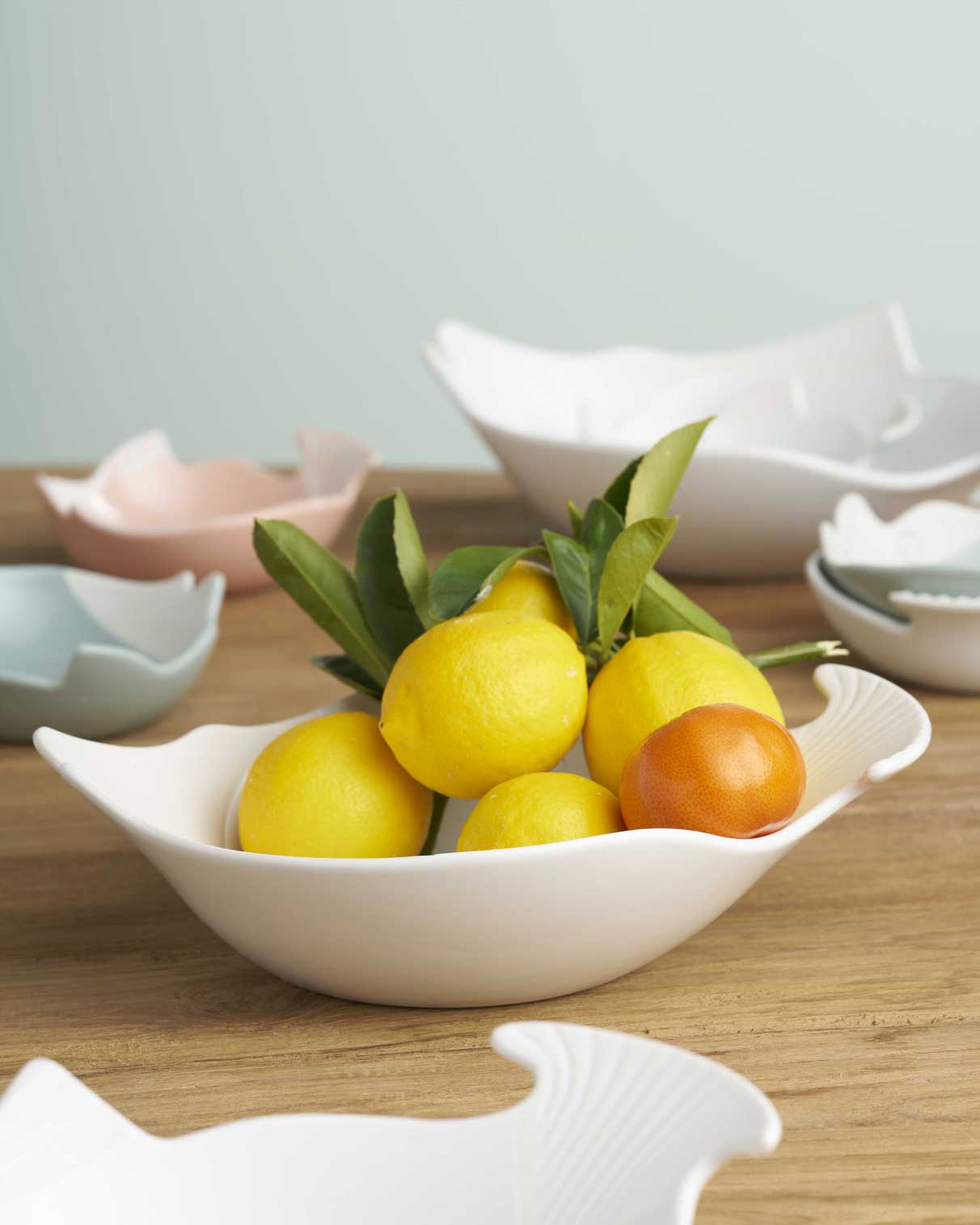 SALAD BOWL - WHITE DYSON COLLECTION