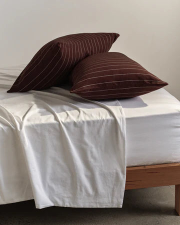 Pillowcase Pair - Mahogany