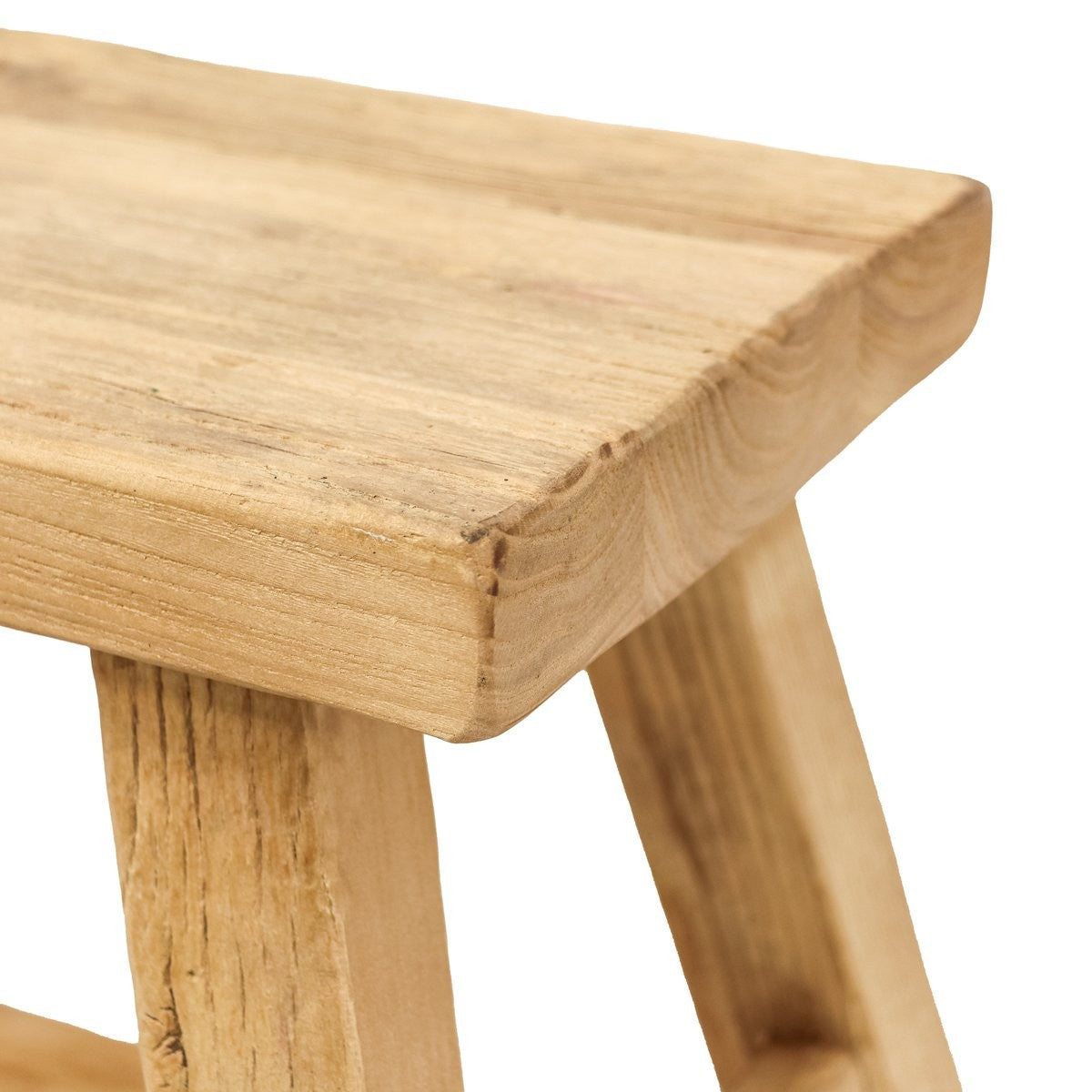 Parq Rectangle Stool - Natural