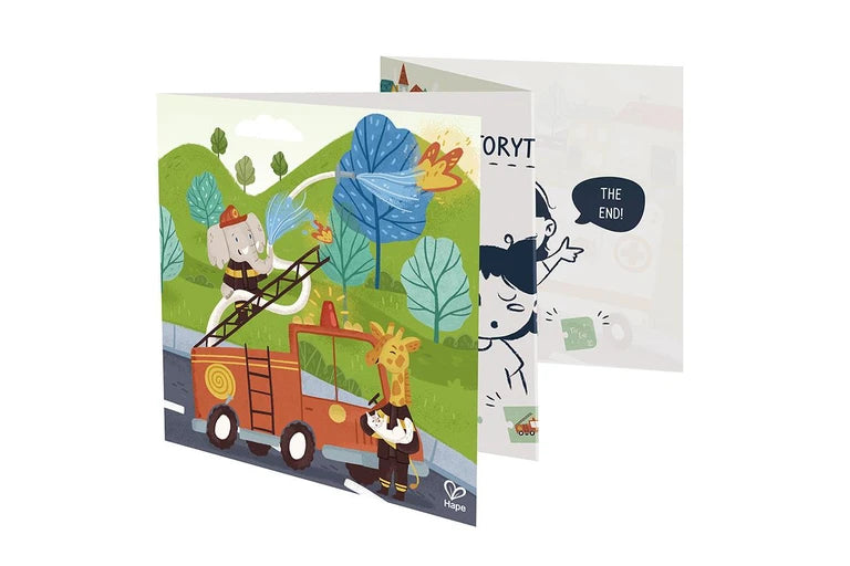 Hape 4 in 1 Puzzle & Storytelling 71pc