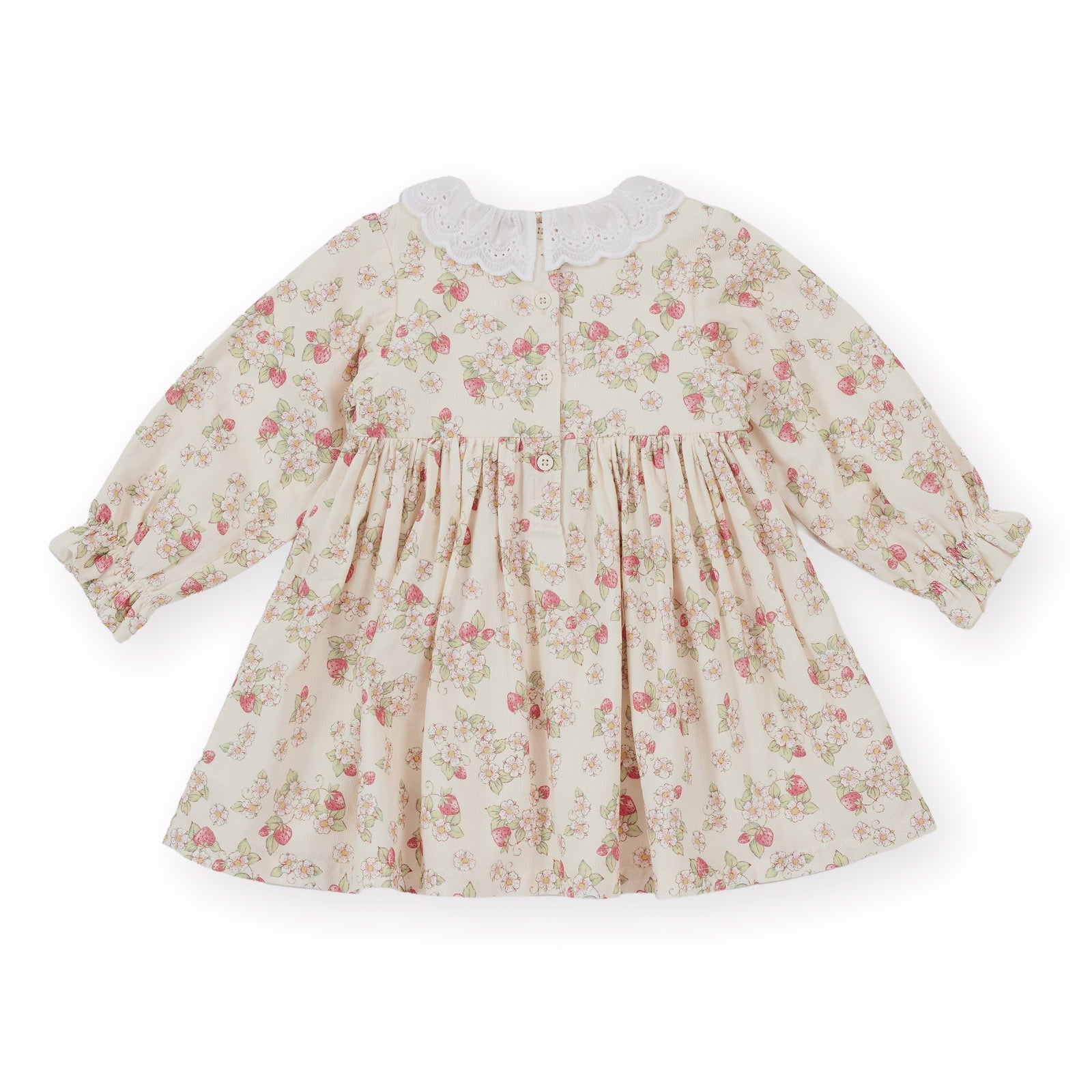 STRAWBERRY FIELDS SMOCKED DRESS