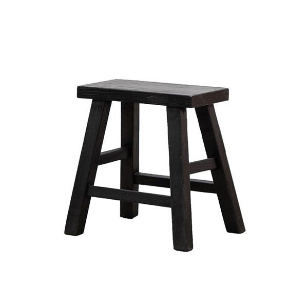 Parq Rectangle Stool - Black
