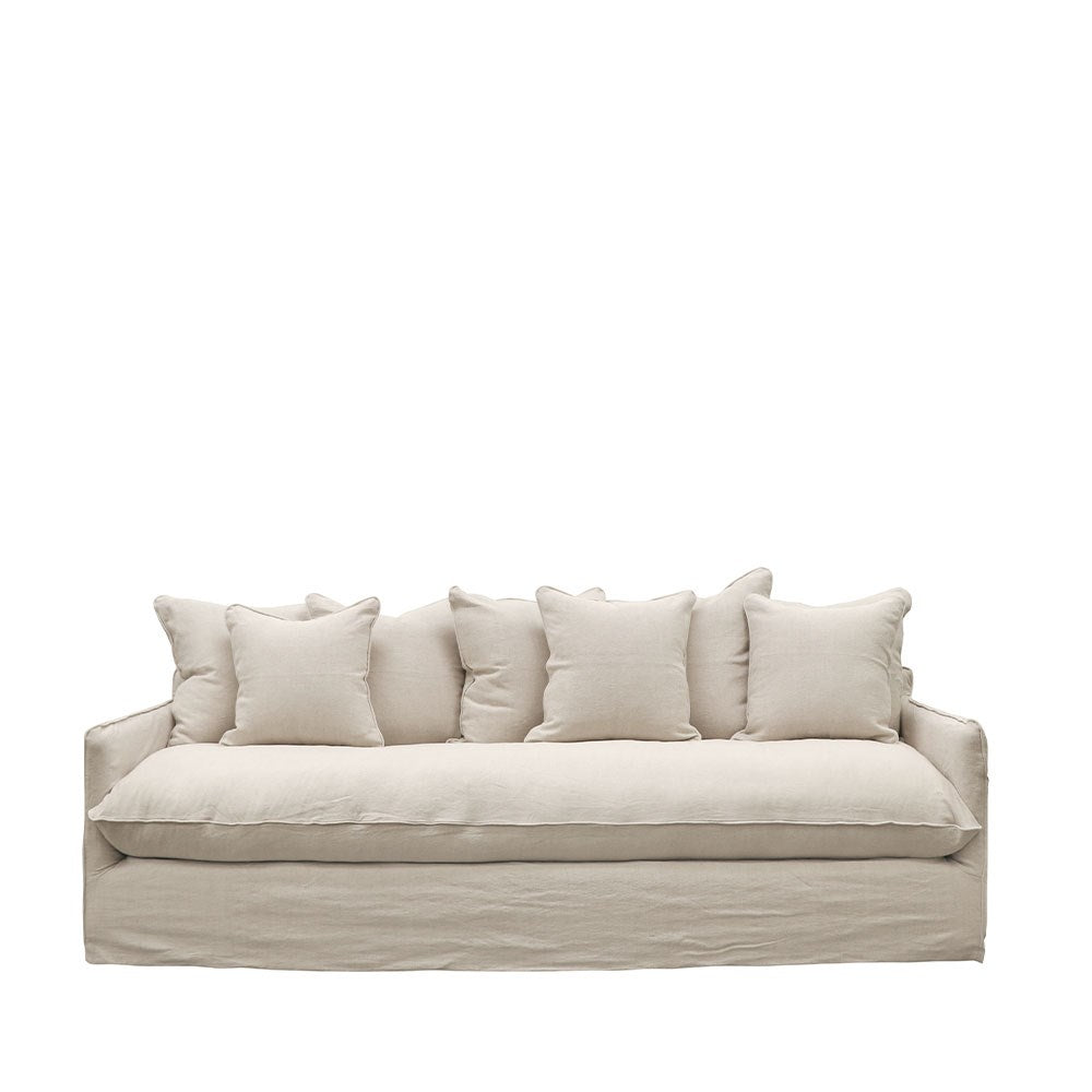 Lotus 3 Seater Slipcover Sofa