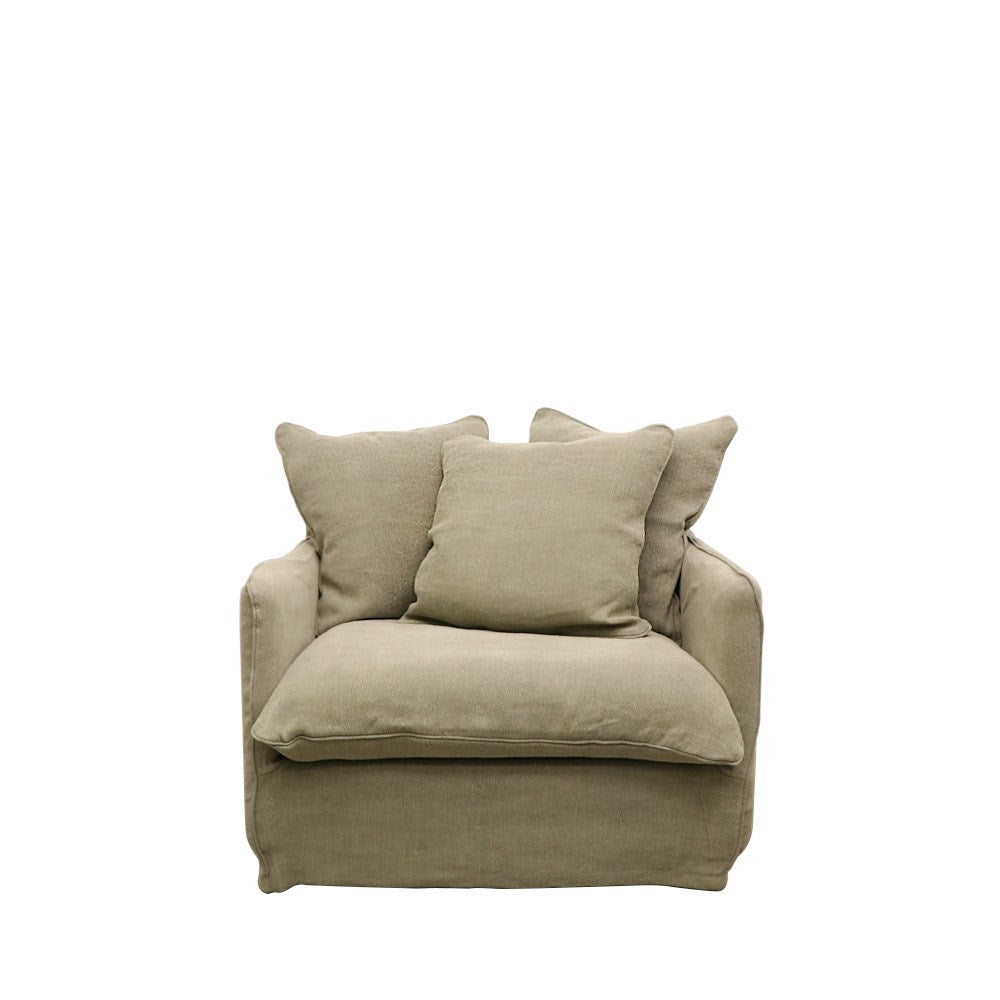 Lotus Slipcover Armchair