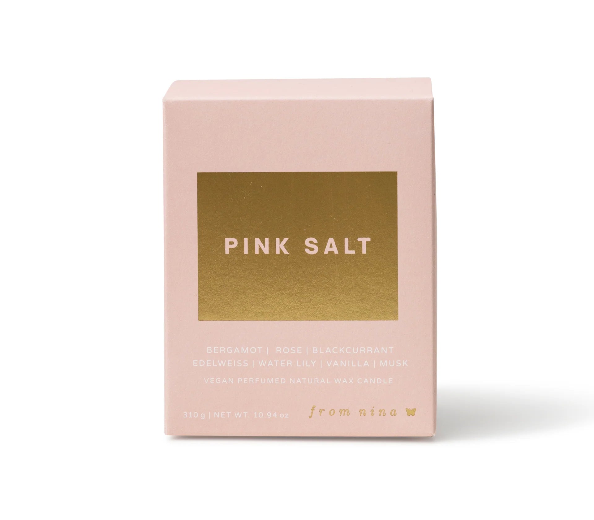 Pink Salt Candle