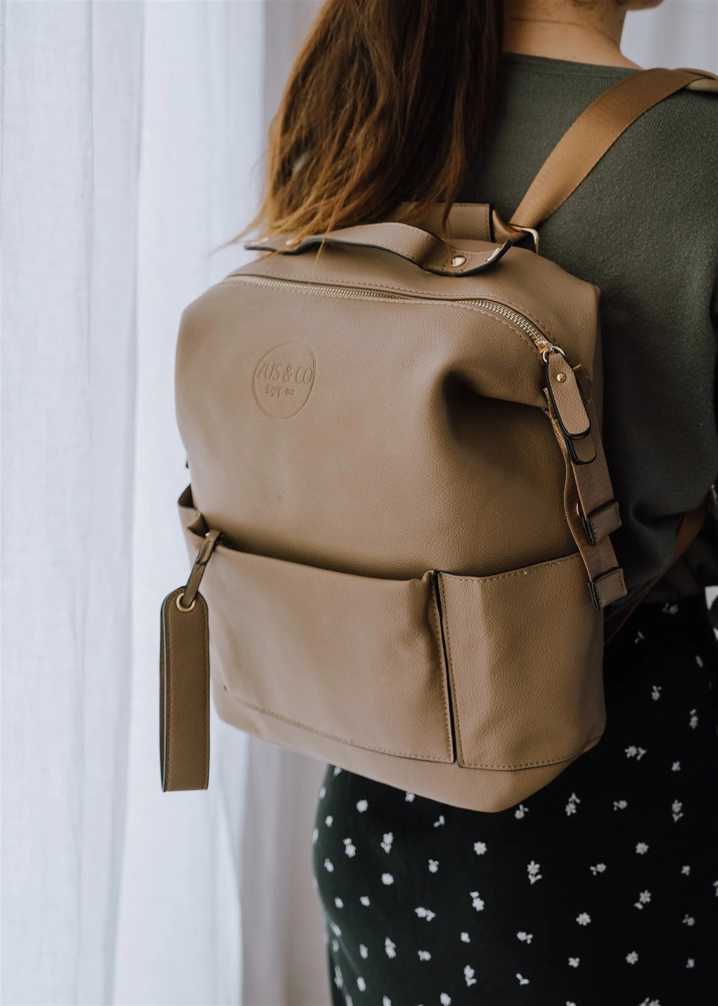 Nappy Bag - Taupe
