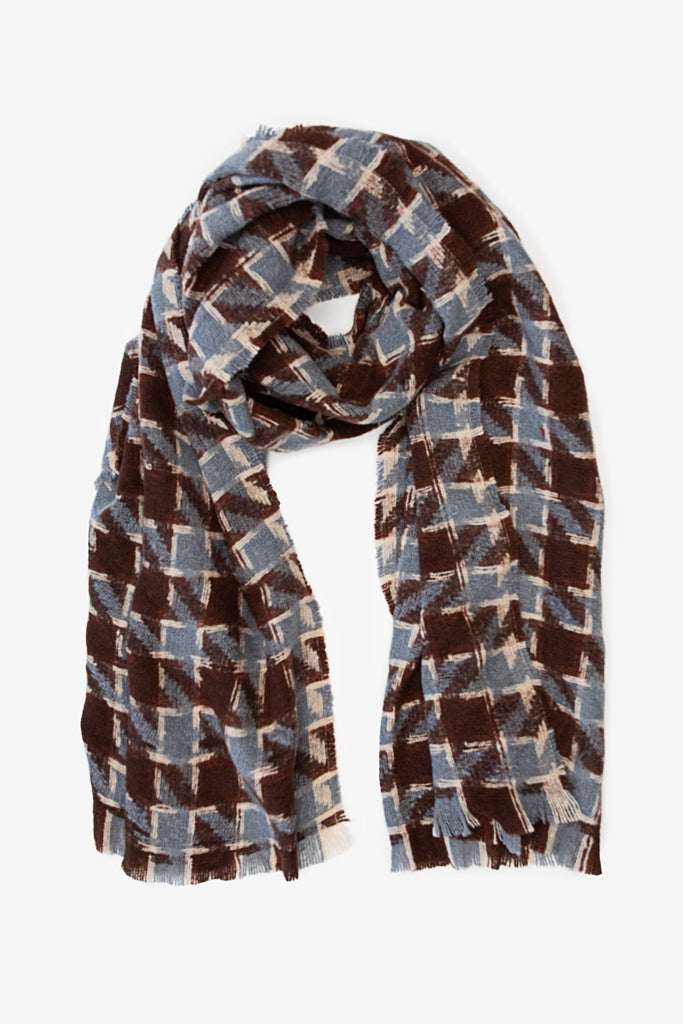 Dusty Grid Scarf