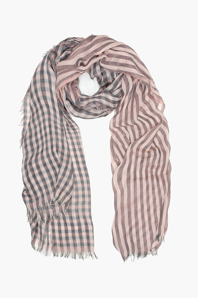Gingham Check Scarf