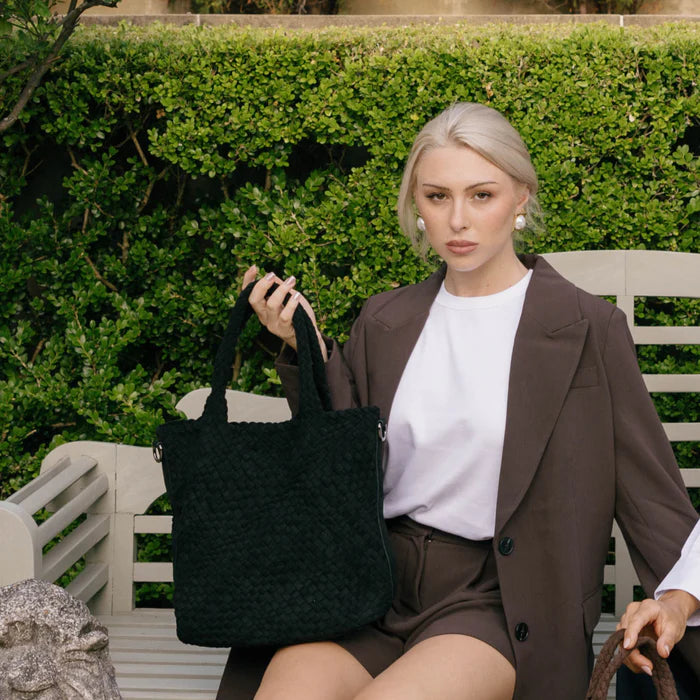 Arielle 2 Piece Suede Top Handle Bag