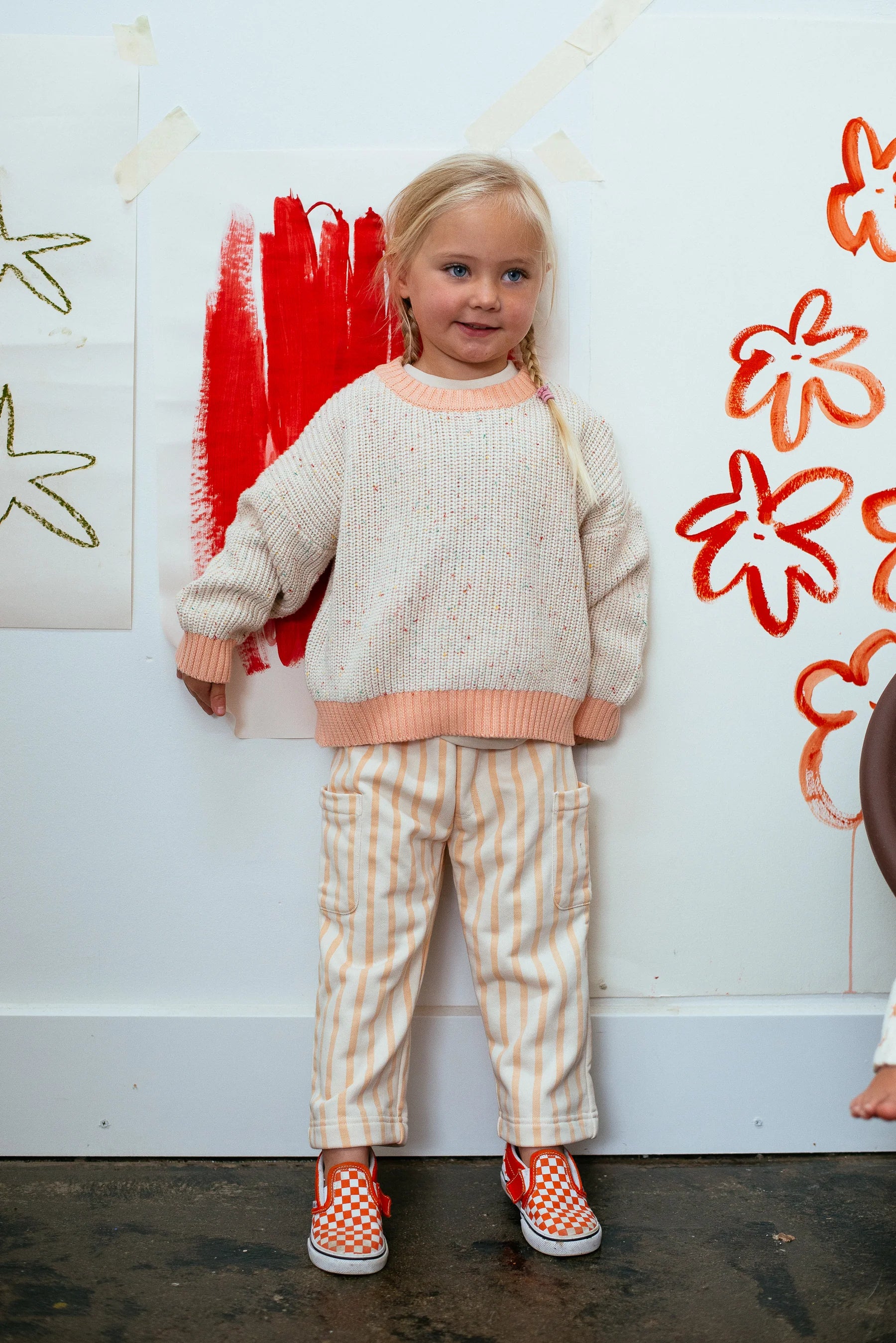 Freckle Knit (peach)