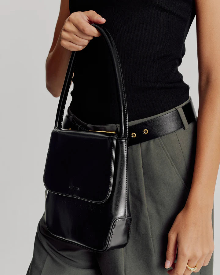 Camille Muse - BLACK SEMI PATENT