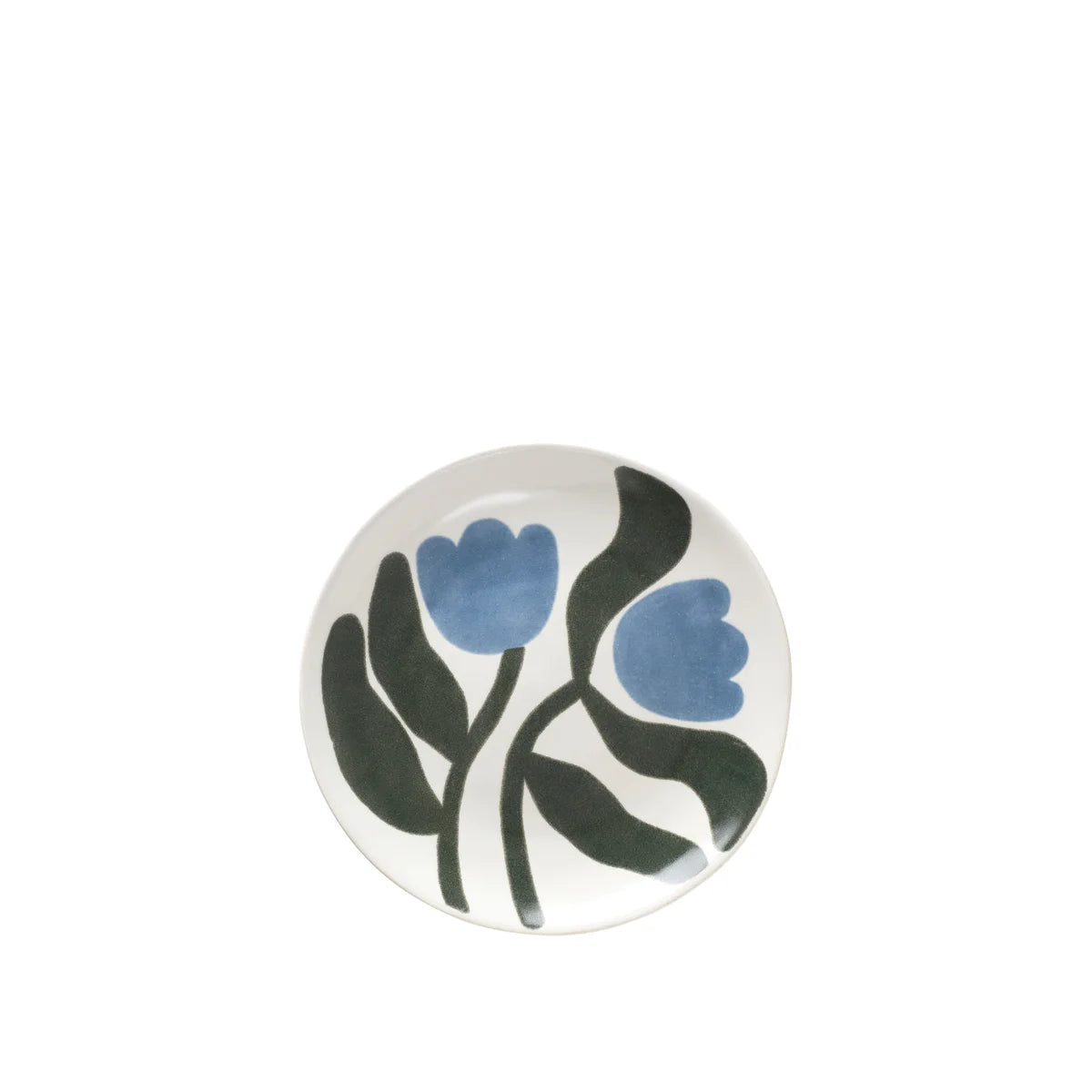 BROSTE Dora Dessert Plate - Dusty Blue/Agave Green