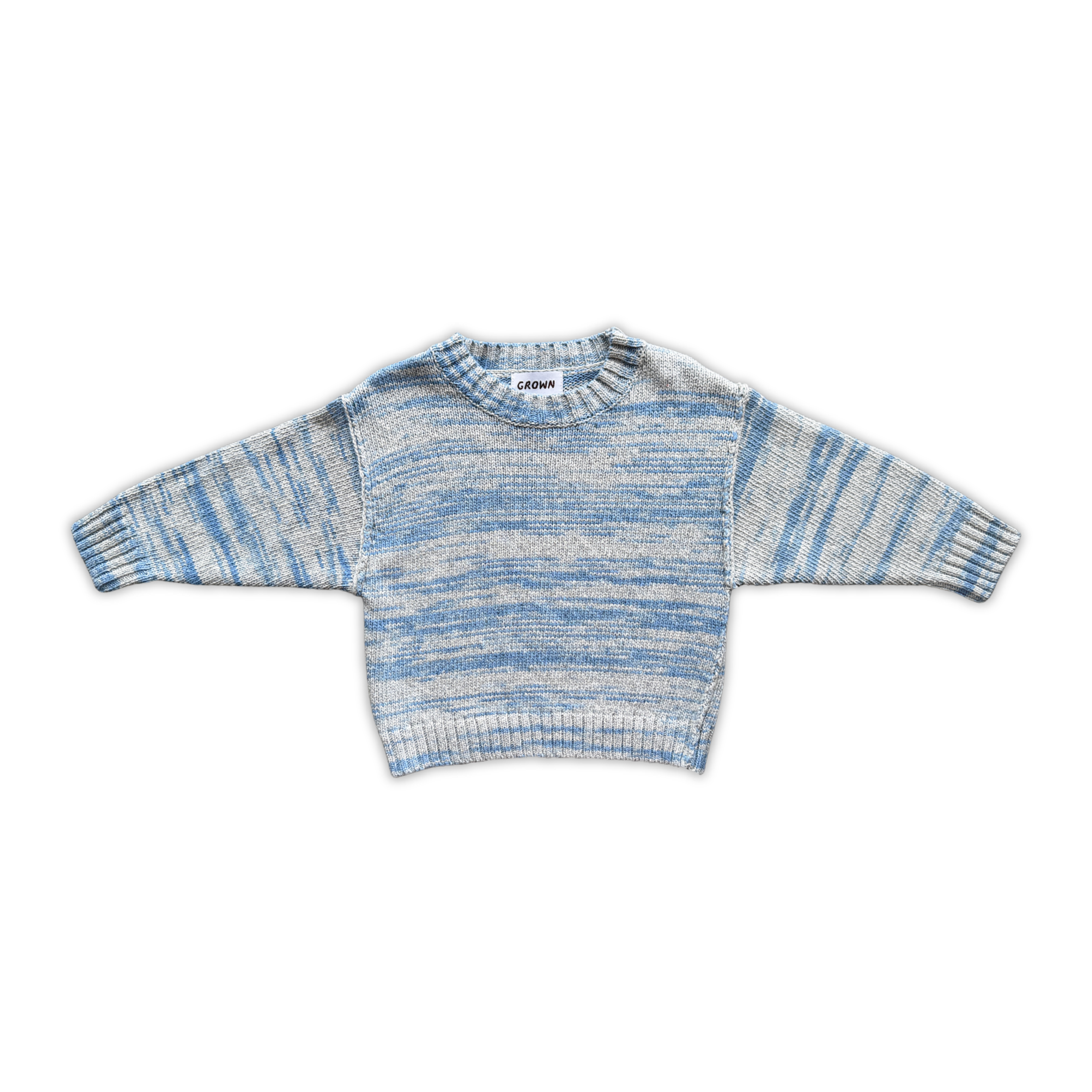 Organic Space Dye Knit Pull Over