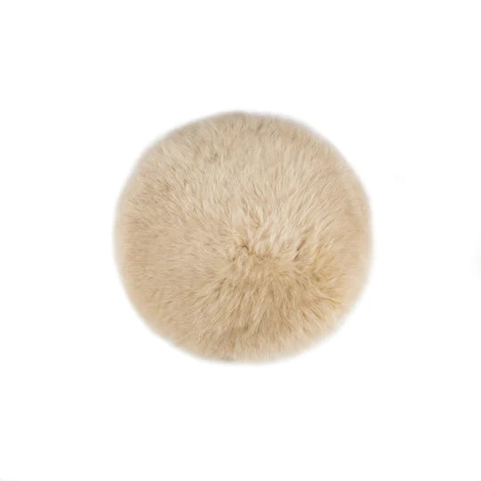 Sheepskin Seat Plate - Round