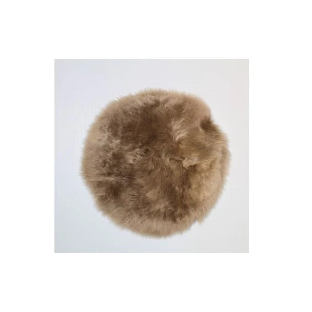 Sheepskin Seat Plate - Round
