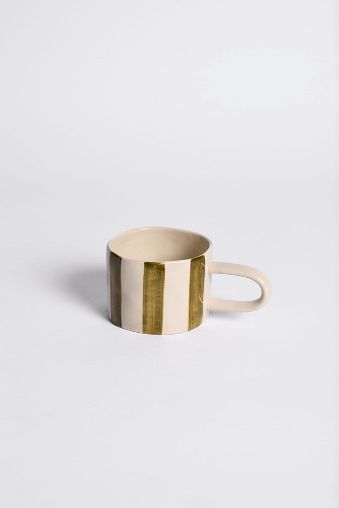 Fenton Mug - Olive Stripe