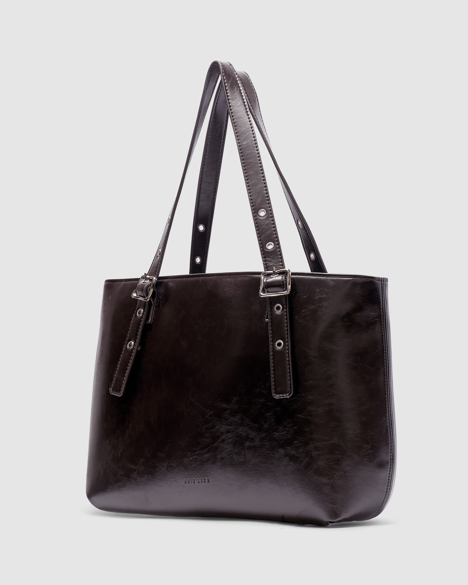 Everyday East-West Tote - Burnt Coffee