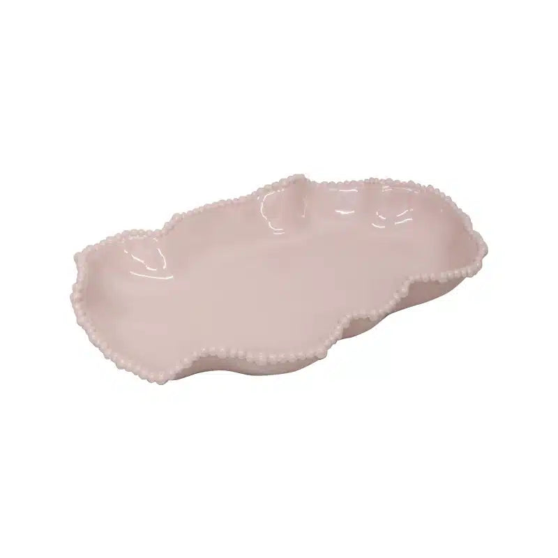 Melamine Pearl Serving Dish - Pink