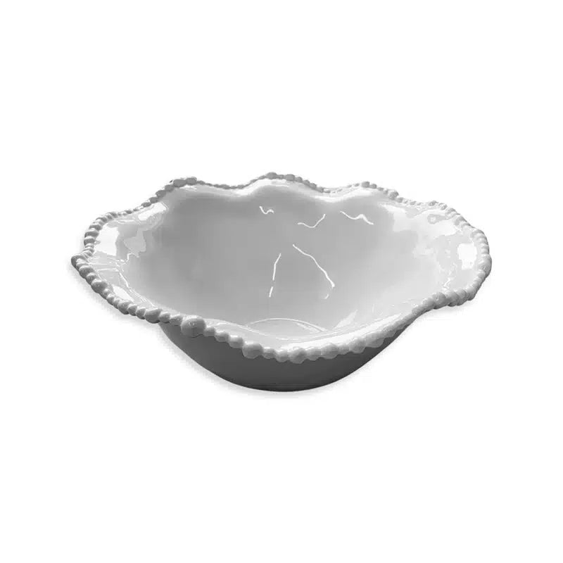 Melamine Pearl Bowl 28cm -  White