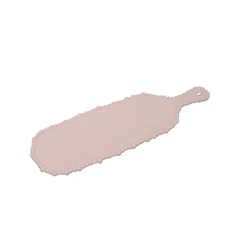Melamine Pearl Platter Handle  42cm - Pink