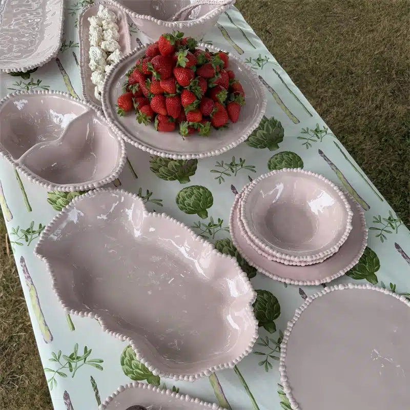 Melamine Pearl Cake Stand - Pink