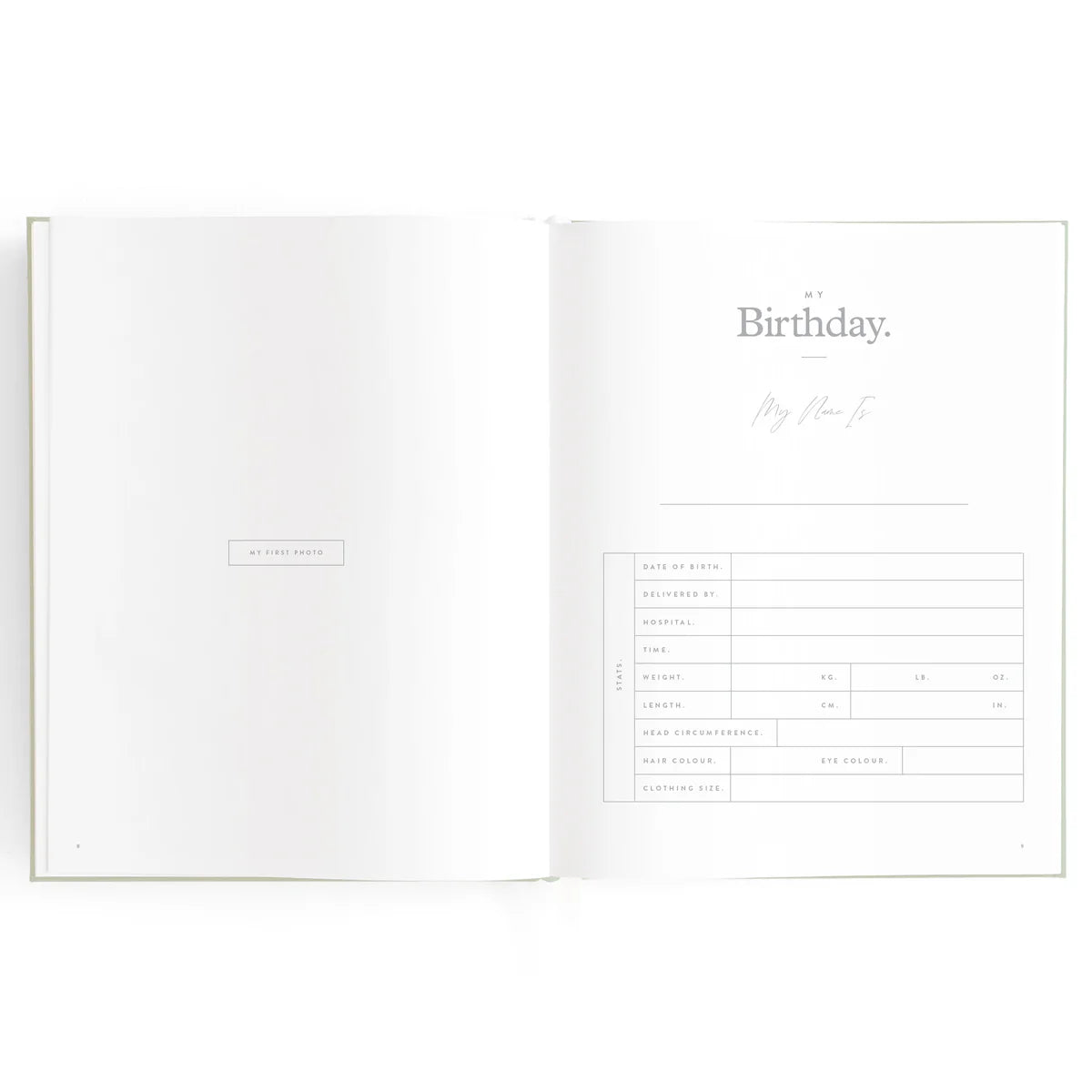 Baby Book Breton Stripe