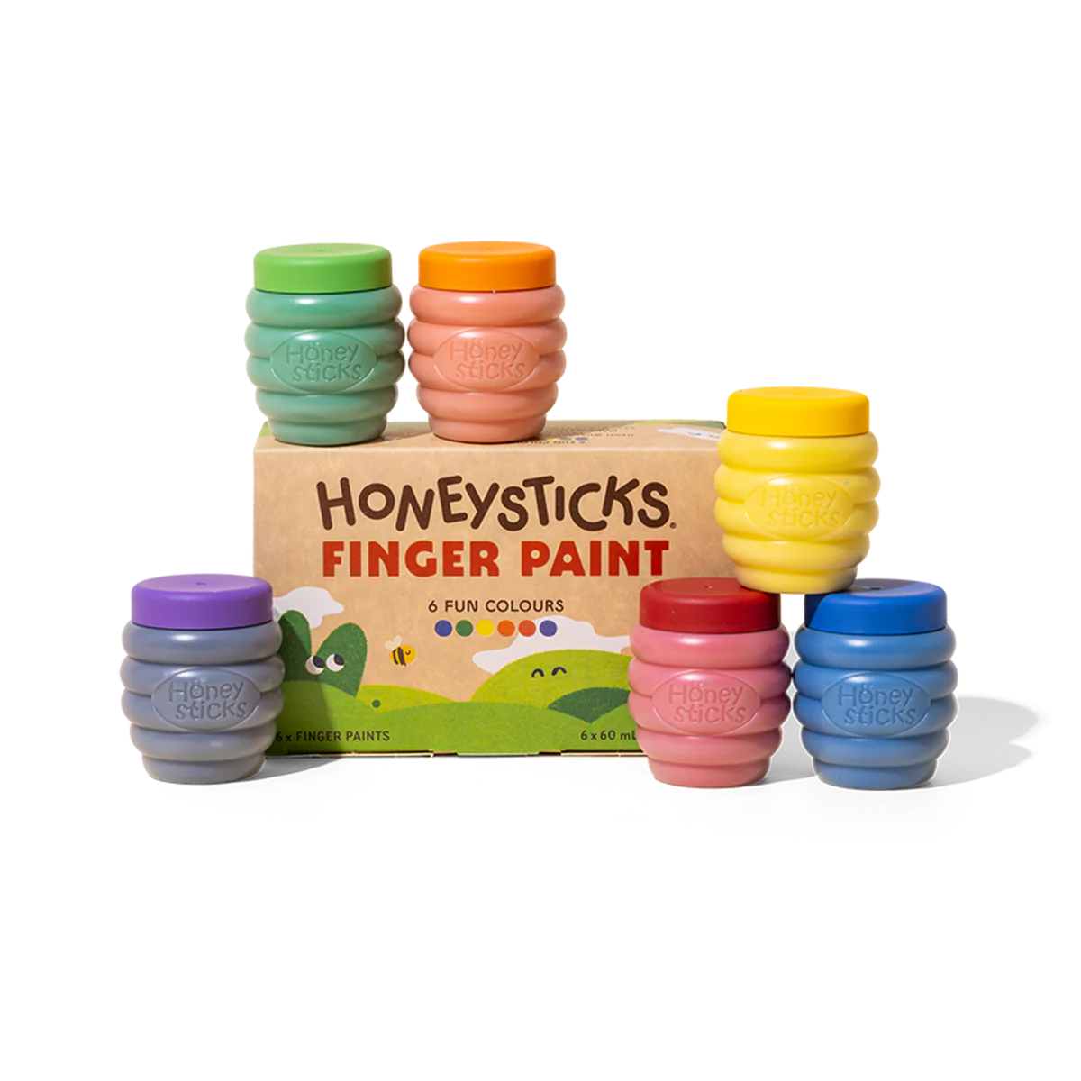 Finger Paints 6pk 55ml