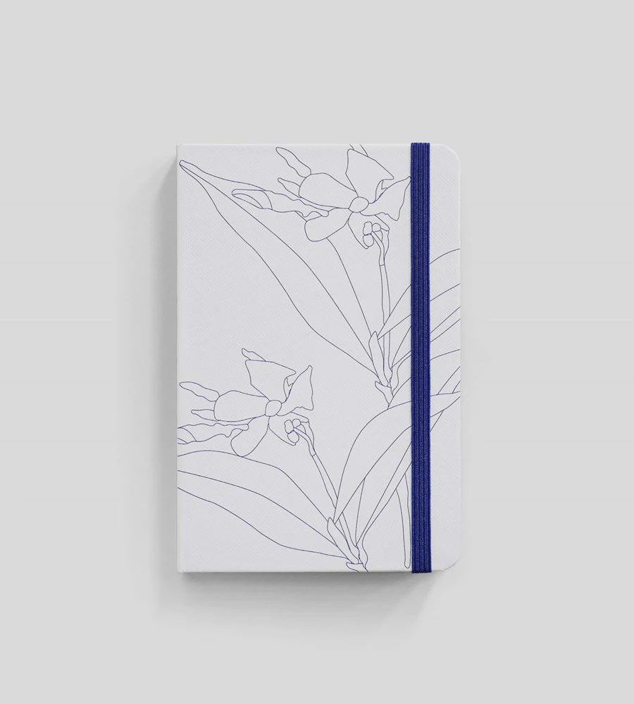 Father Rabbit Hardcover Notebook - Blue Jasmine