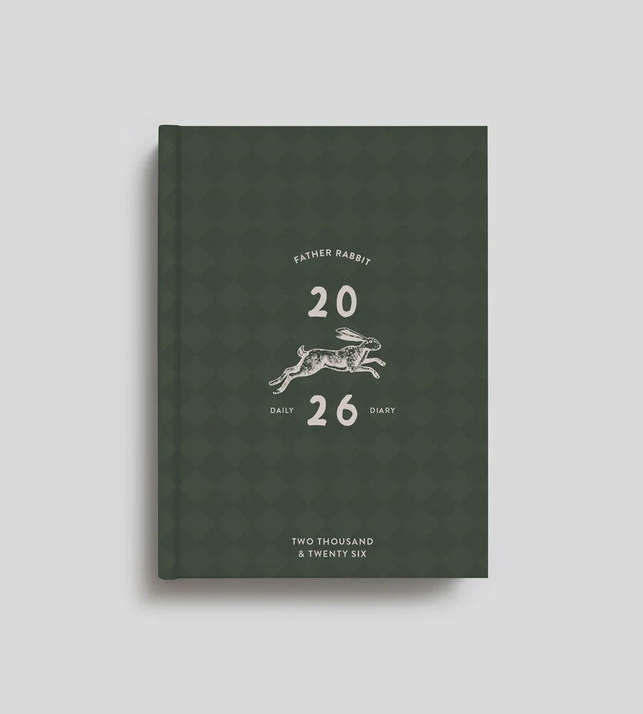 Father Rabbit | Daily Diary 2026 | Mosaic Tile