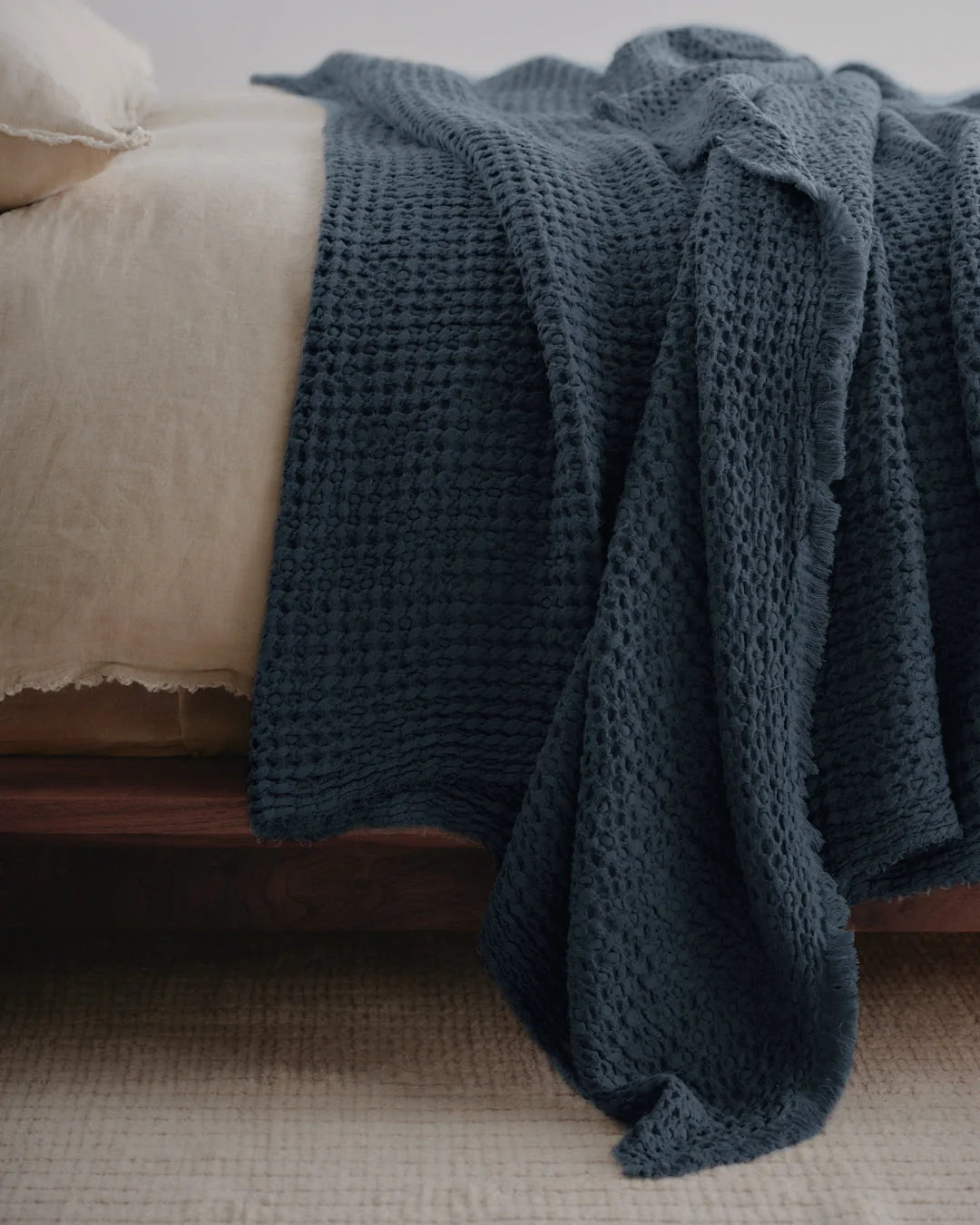 Flocca Linen Blanket