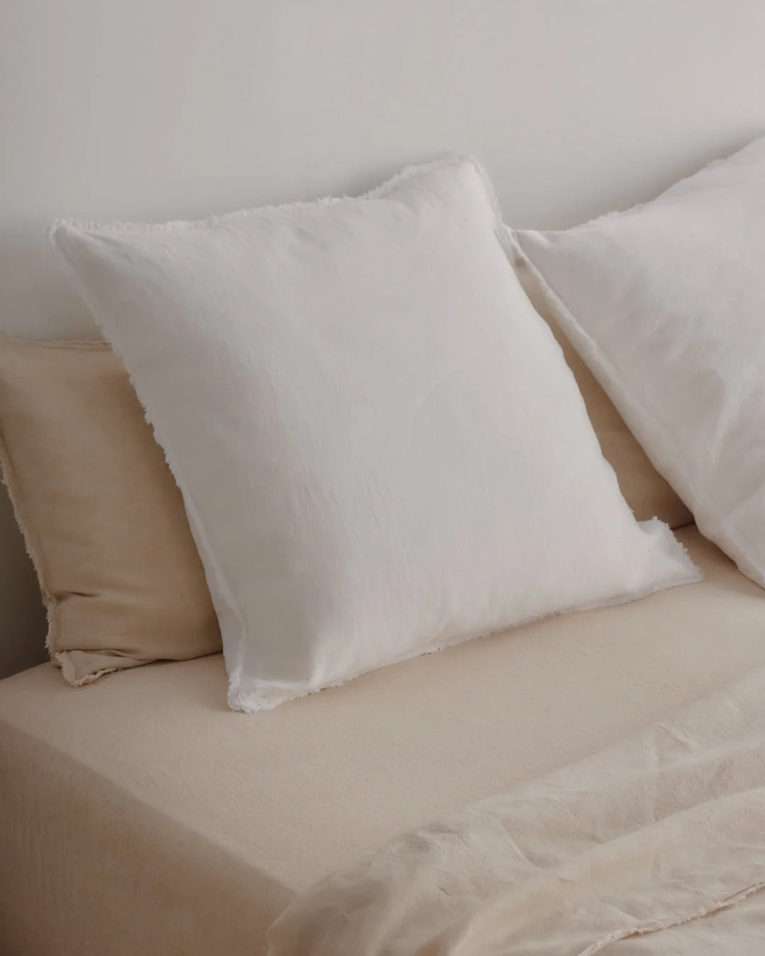 Flocca Linen Pillowcase - Euro Size