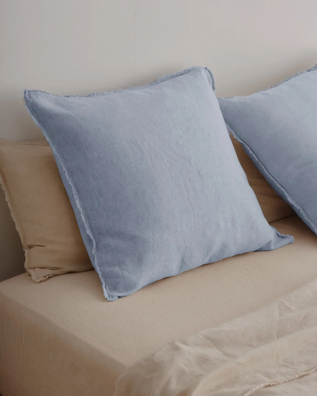 Flocca Linen Pillowcase - Euro Size