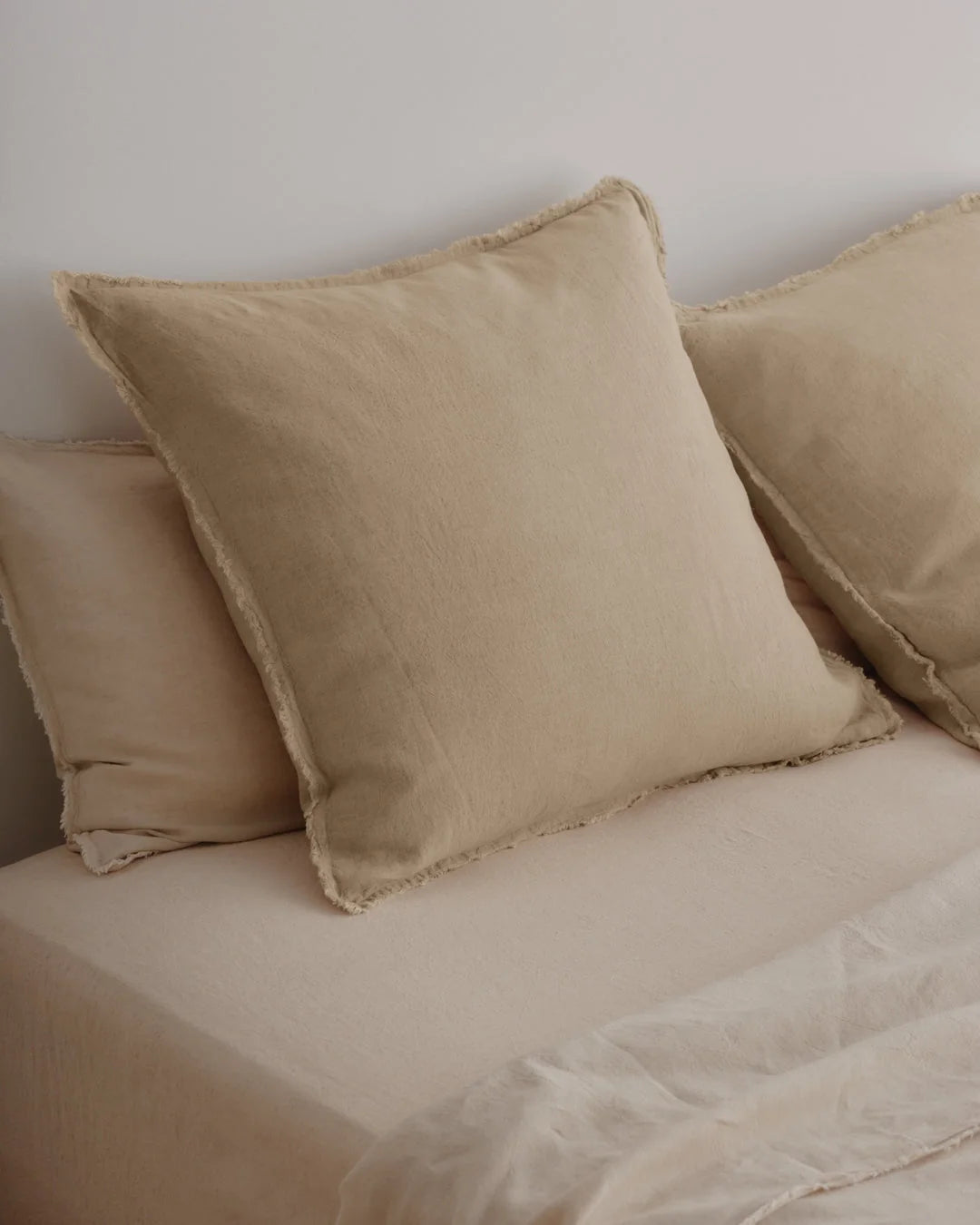 Flocca Linen Pillowcase - Euro Size
