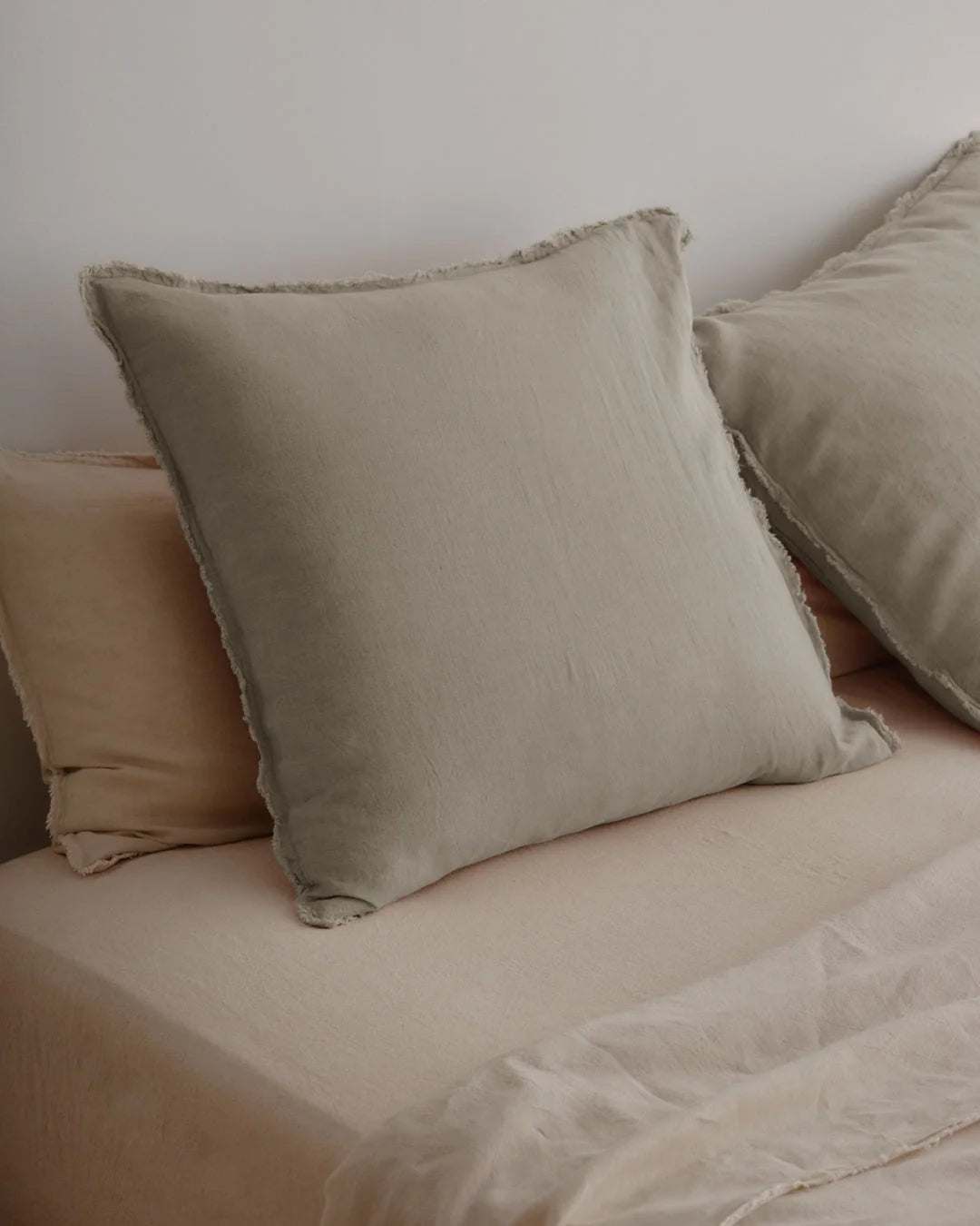 Flocca Linen Pillowcase - Euro Size