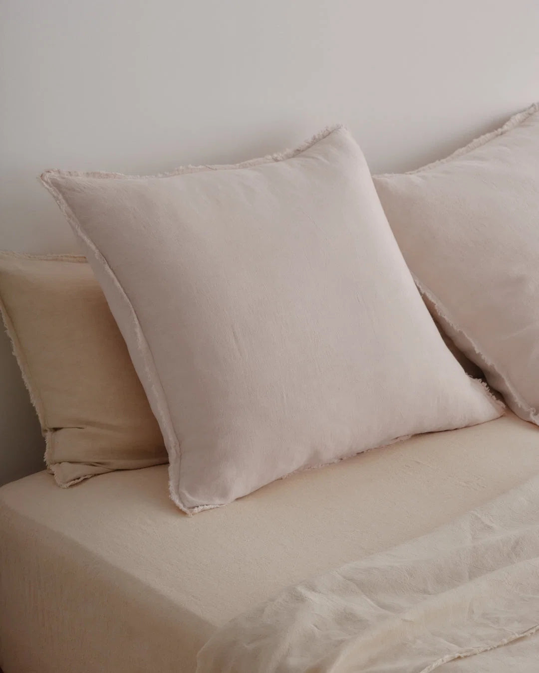 Flocca Linen Pillowcase - Euro Size