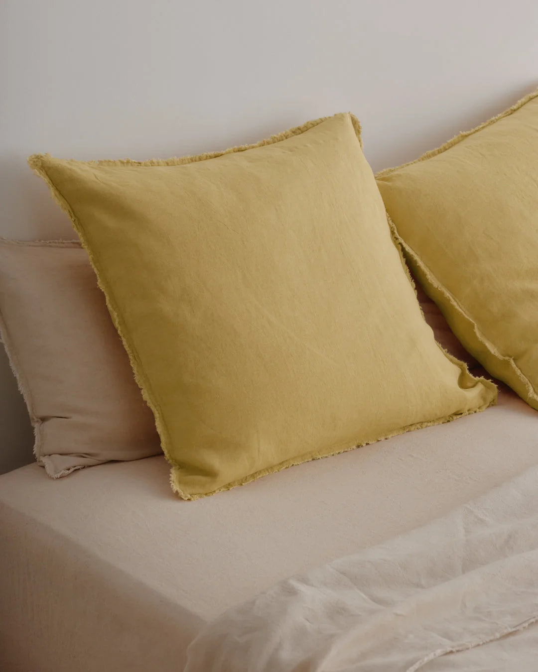 Flocca Linen Pillowcase - Euro Size