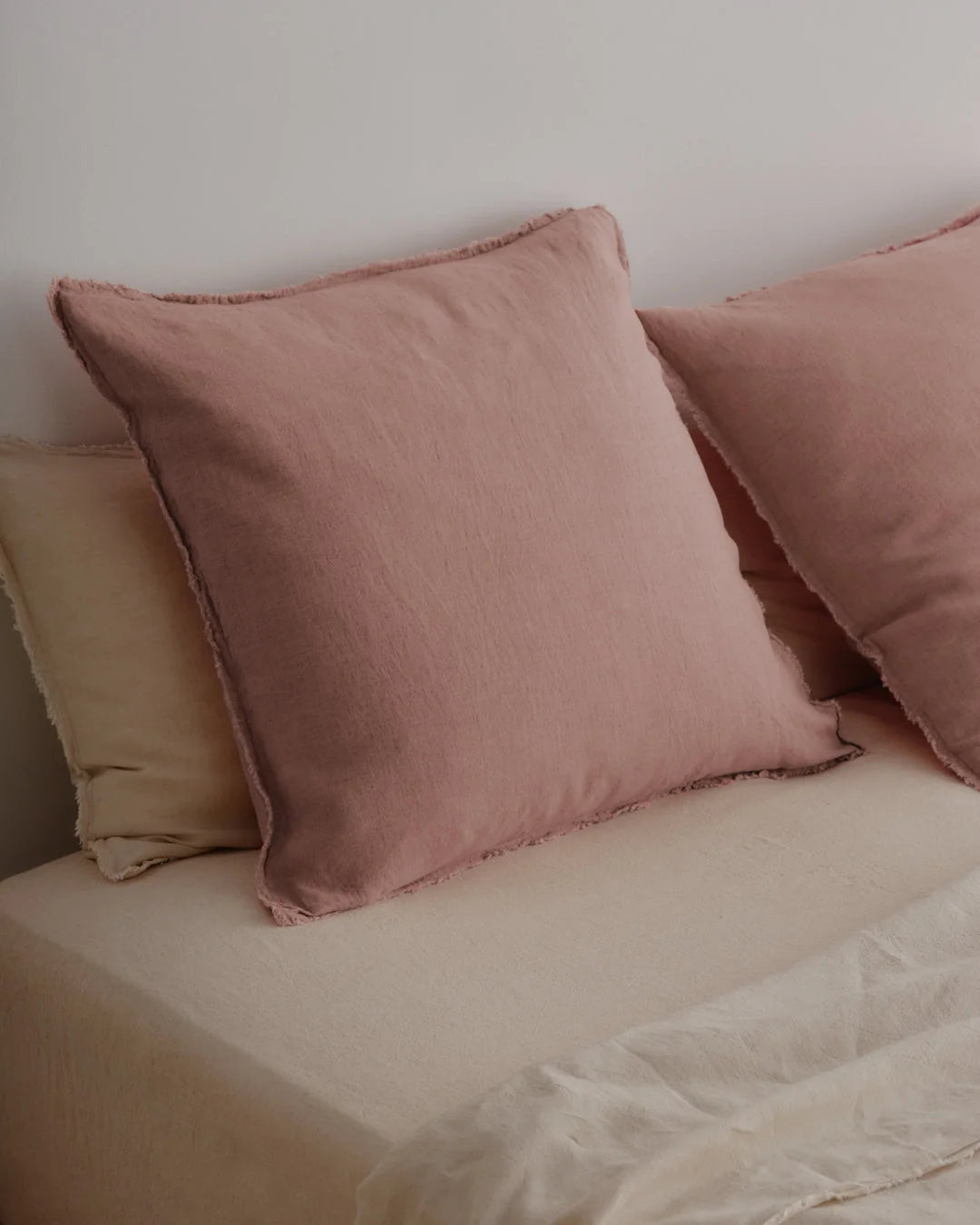 Flocca Linen Pillowcase - Euro Size