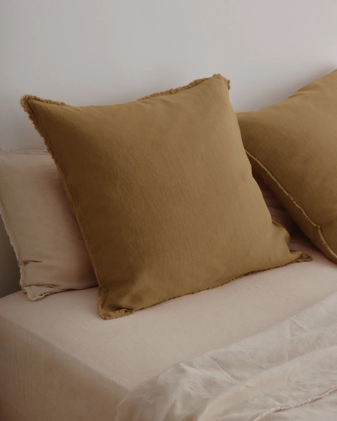 Flocca Linen Pillowcase - Euro Size